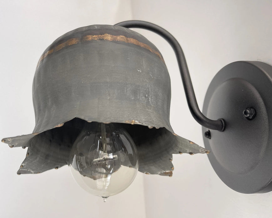 Lotus Farmhouse Wall Sconce Light - Sweatfully