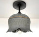 Lotus Galvanized Ceiling Light - Sweatfully