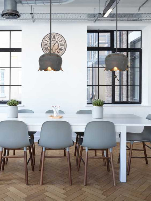 Lotus Handcrafted Metal Drum Chandelier - Sweatfully