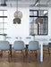 Lotus Handcrafted Metal Drum Chandelier - Sweatfully