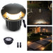 Gardenreet Brass In-ground Well Lights, Low Voltage IP65 Waterproof 12V LED Outdoor Landscape Lighting(One-Direction Turret 2204A) - Sweatfully