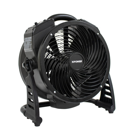 XPOWER M-25 Axial Air Mover with Ozone Generator – High-Performance Portable Ventilation - Sweatfully