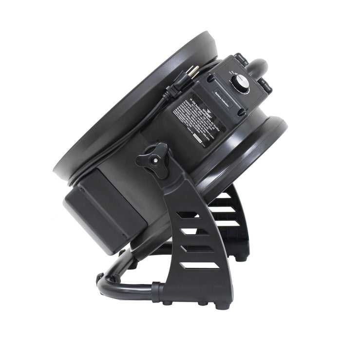 XPOWER M-25B Cordless Rechargeable Axial Air Mover with Ozone Generator - Sweatfully
