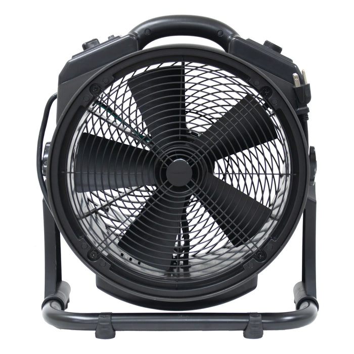 XPOWER M-25B Cordless Rechargeable Axial Air Mover with Ozone Generator - Sweatfully