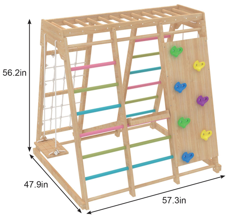 Magnolia - Real Wood 7-in-1 Playset - Sweatfully