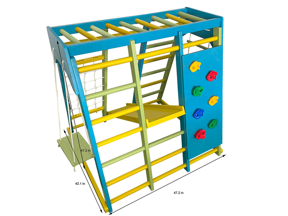 Magnolia - Real Wood 7-in-1 Playset - Sweatfully