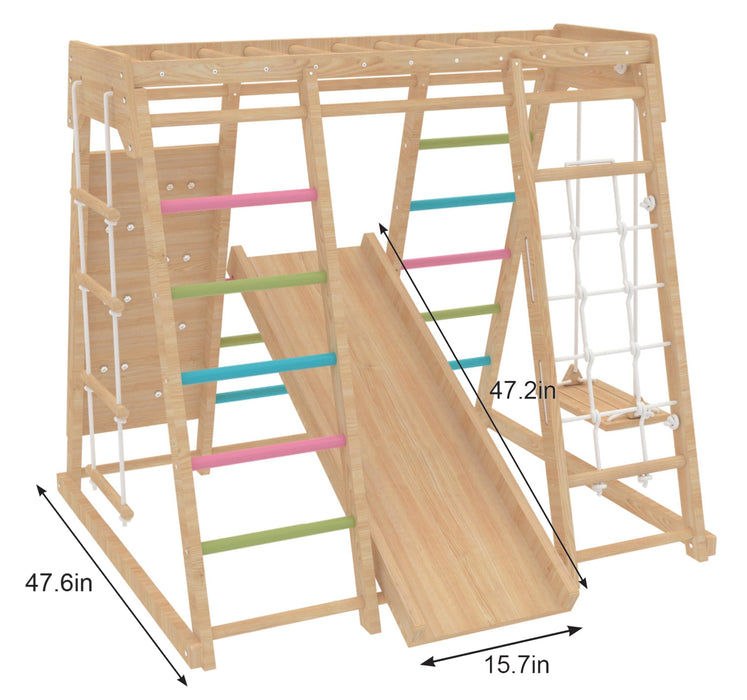 Magnolia - Real Wood 7-in-1 Playset - Sweatfully