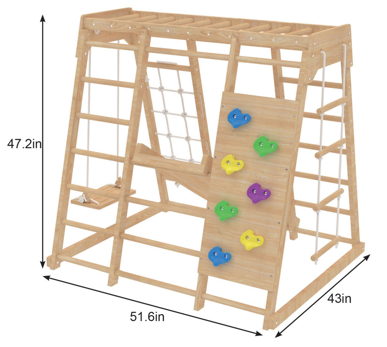 Magnolia - Real Wood 7-in-1 Playset - Sweatfully