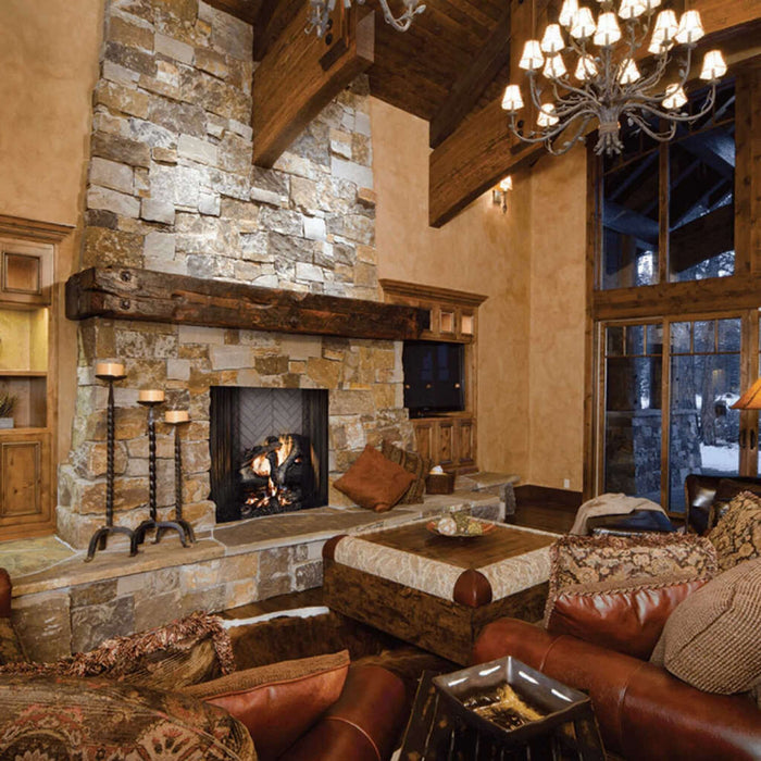 Majestic Ashland 36" Open Wood Burning Fireplace [ASH36] (SAK81529) - Sweatfully