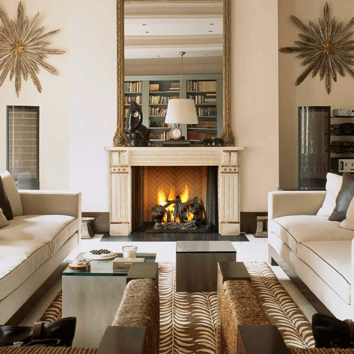 Majestic Ashland 36" Open Wood Burning Fireplace [ASH36] (SAK81529) - Sweatfully