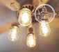 Vintage Mason Jar LIGHT KIT for Ceiling Fan - Sweatfully