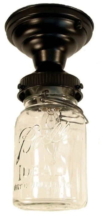 Vintage Mason Jar Ceiling LIGHT - Sweatfully