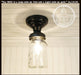 Vintage Mason Jar Ceiling LIGHT - Sweatfully