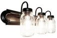 Mason Jar Bathroom Vanity Light - Sweatfully