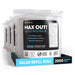 MAX OUT!® Economy 2000ct BZK Sanitizing Wipes Value Refill Roll – Lint-Free, Alcohol-Free - Sweatfully