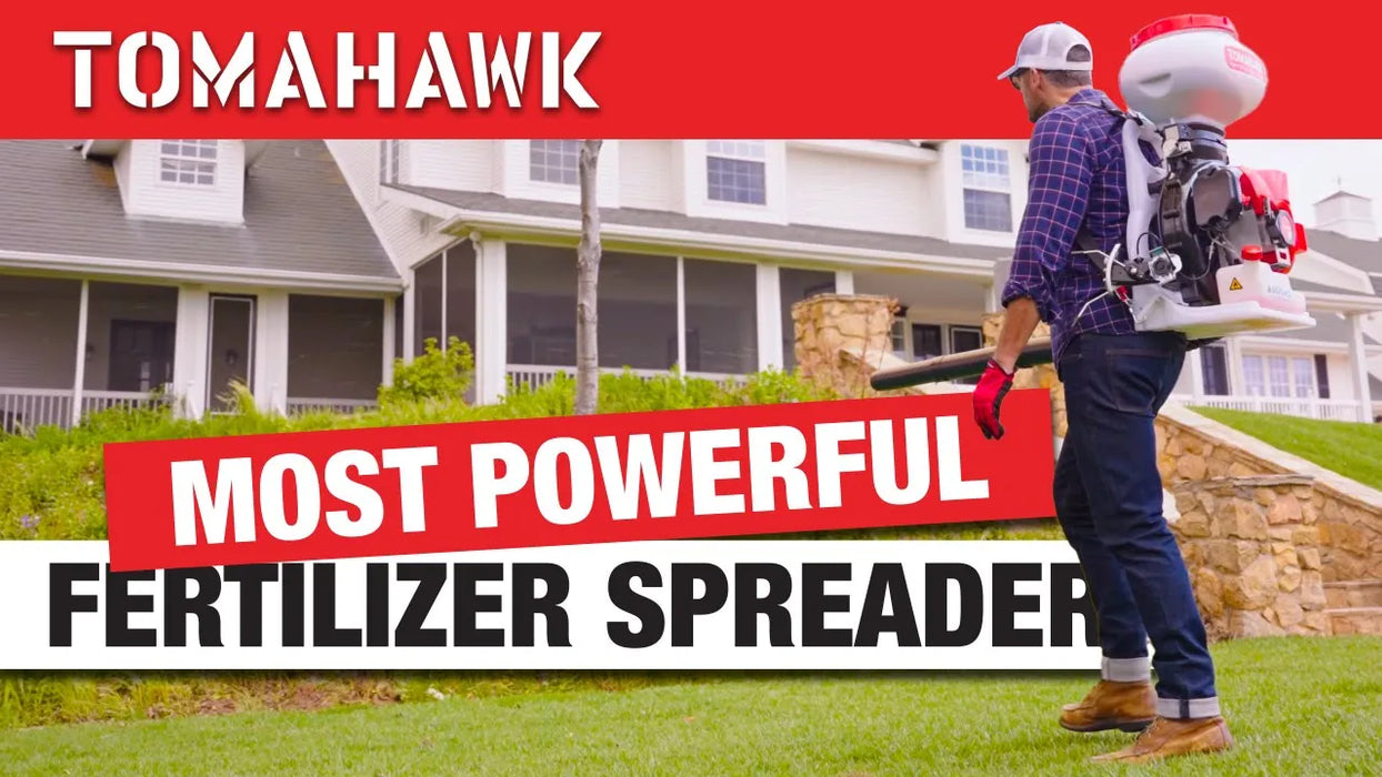 4 Gal Motorized Fertilizer Spreader Broadcast Lawn Seed Ice Melt Salt - Sweatfully