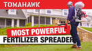 4 Gal Motorized Fertilizer Spreader Broadcast Lawn Seed Ice Melt Salt - Sweatfully