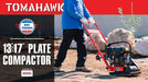 5.5 HP Honda Vibratory Plate Compactor for Soil Compaction Tamper 3 Year Warranty - Sweatfully