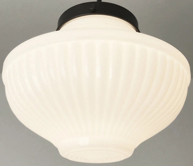 Traditional Schoolhouse Pendant Light - Sweatfully