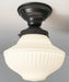 Traditional Schoolhouse CEILING LIGHT Fixture - Sweatfully