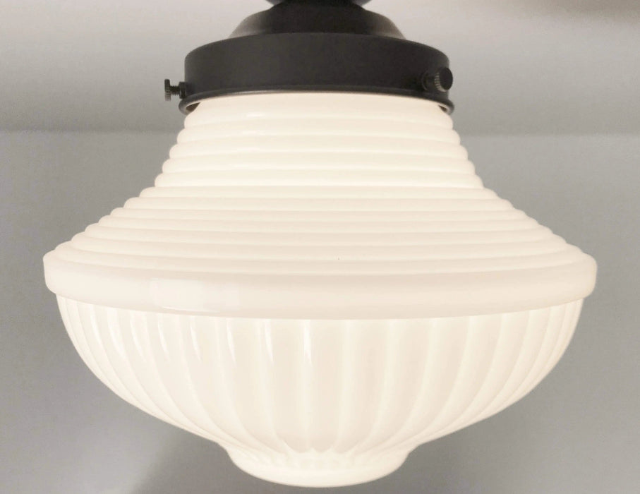 Traditional Schoolhouse CEILING LIGHT Fixture - Sweatfully