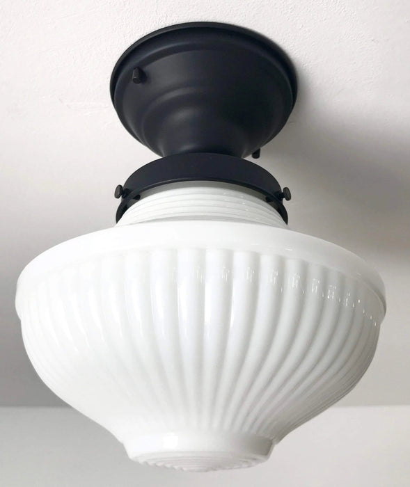 Traditional Schoolhouse CEILING LIGHT Fixture - Sweatfully