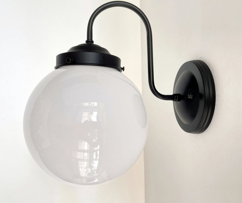 Large Modern Globe Wall Sconce - Sweatfully
