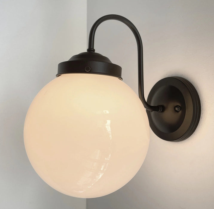 Large Modern Globe Wall Sconce - Sweatfully