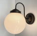 Large Modern Globe Wall Sconce - Sweatfully