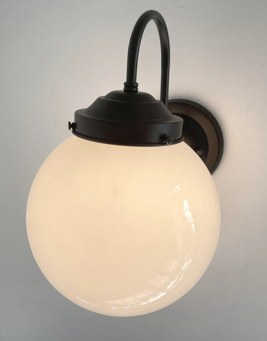 Large Modern Globe Wall Sconce - Sweatfully