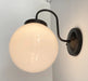Large Modern Globe Wall Sconce - Sweatfully