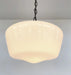 Large Antique Schoolhouse Pendant Light - Sweatfully