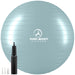 Pregnancy Ball for Maternity, Labor and Birth.  Includes Pregnancy Guide.  (Mist) - Sweatfully