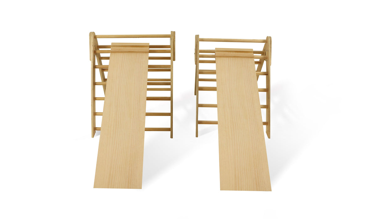 Olive- Pikler Triangle Ladder and Climber Slide - Multiple Sizes - Sweatfully