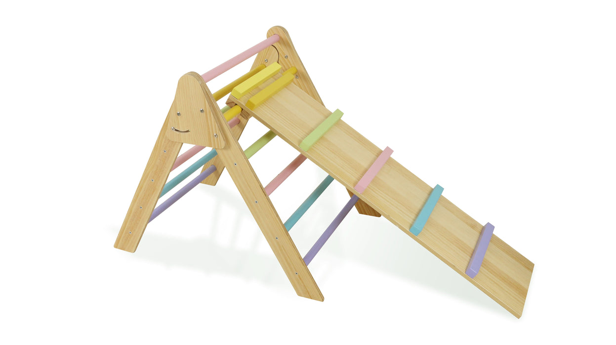 Olive- Pikler Triangle Ladder and Climber Slide - Multiple Sizes - Sweatfully