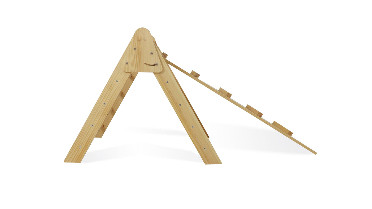 Olive- Pikler Triangle Ladder and Climber Slide - Multiple Sizes - Sweatfully