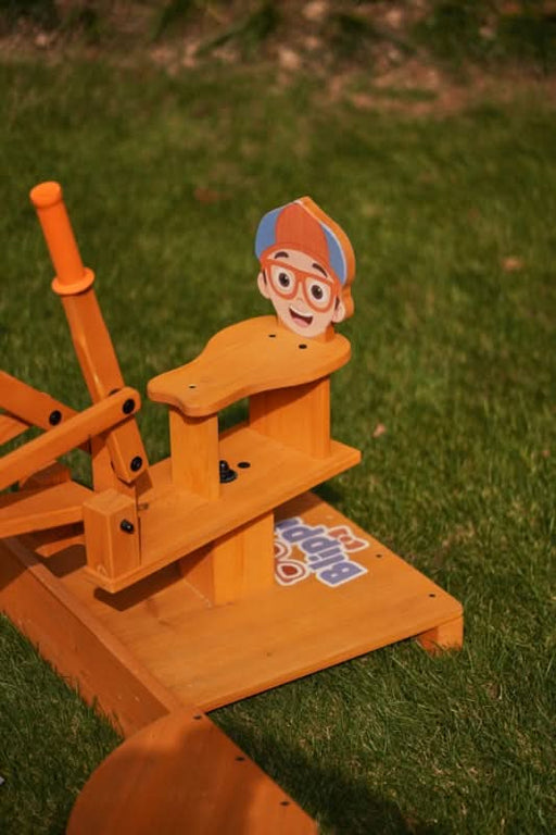 Blippi Excavator Ride-On Toy – Interactive Construction Fun for Kids - Sweatfully