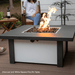 Modern Blaze 42-Inch Square Fire Pit Table (SAFTS4624ST) - Sweatfully