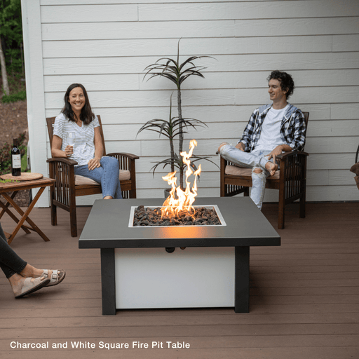 Modern Blaze 42-Inch Square Fire Pit Table (SAFTS4624ST) - Sweatfully