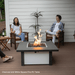 Modern Blaze 42-Inch Square Fire Pit Table (SAFTS4624ST) - Sweatfully