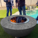 Modern Blaze 42-Inch Smokeless Round Concrete Fire Bowl - Sweatfully