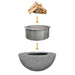 Modern Blaze 42-Inch Smokeless Round Concrete Fire Bowl - Sweatfully