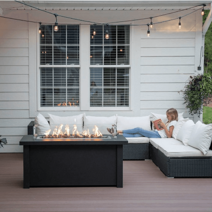 Modern Blaze 54-Inch Linear Fire Pit Table (SAFTL5524ST) - Sweatfully