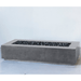Modern Blaze Lumera Linear Concrete Fire Pit Table - Sweatfully