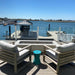 Modern Blaze Lumera Linear Concrete Fire Pit Table - Sweatfully