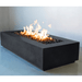 Modern Blaze Lumera Linear Concrete Fire Pit Table - Sweatfully