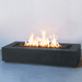 Modern Blaze Lumera Linear Concrete Fire Pit Table - Sweatfully