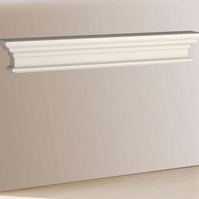 Mesa Traditional Cast Stone Mantel Shelf - Sweatfully
