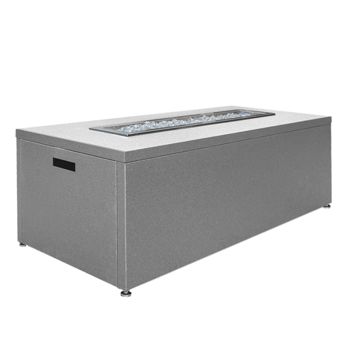 Modern Blaze Milan 54-Inch Linear Gas Fire Pit Table (SAFTLM5418ST) - Sweatfully