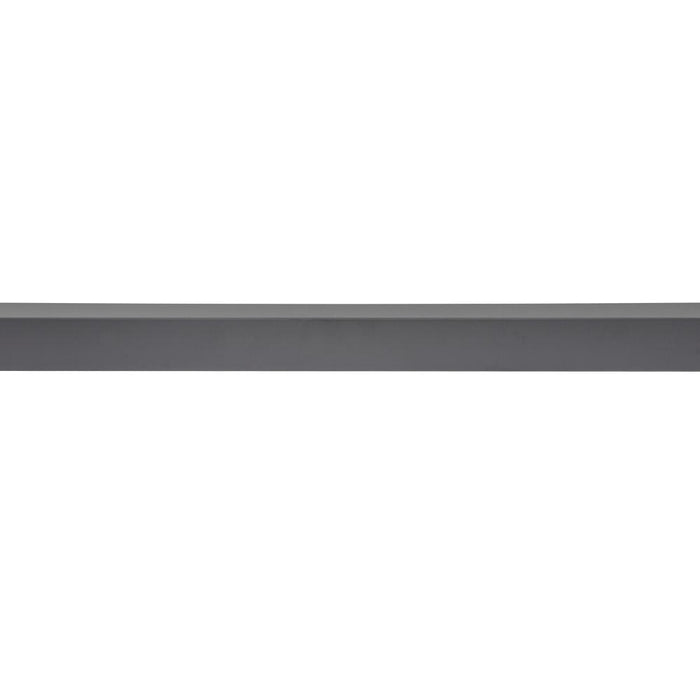 Modern Matte Black Floating Mantel Shelf - Sweatfully